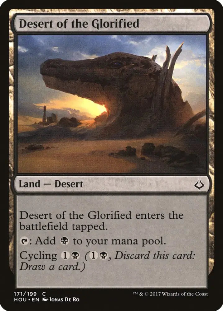 Desert of the Glorified [Hour of Devastation] - MTG Single