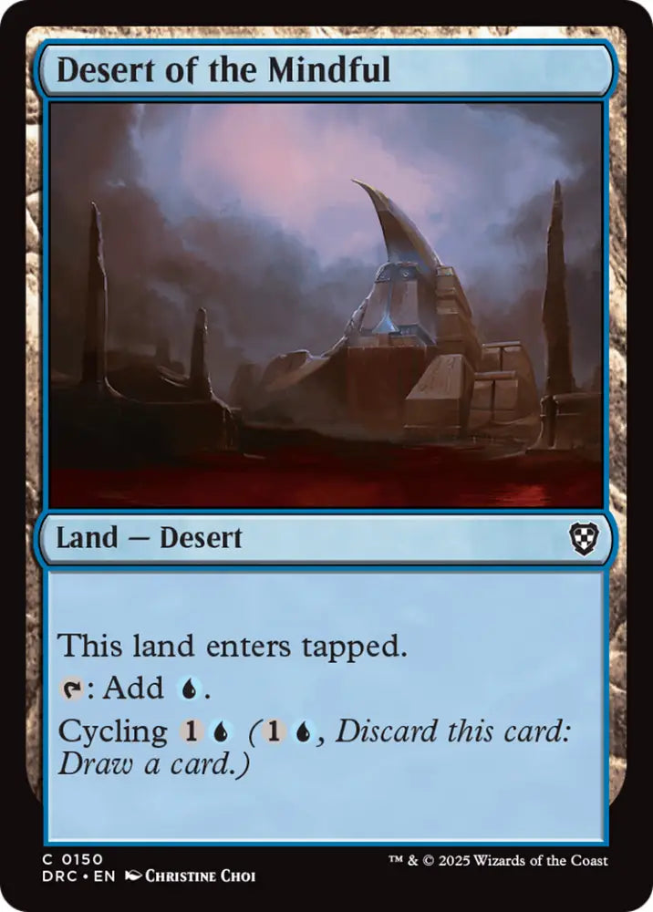 Desert of the Mindful [Aetherdrift Commander] - MTG Single