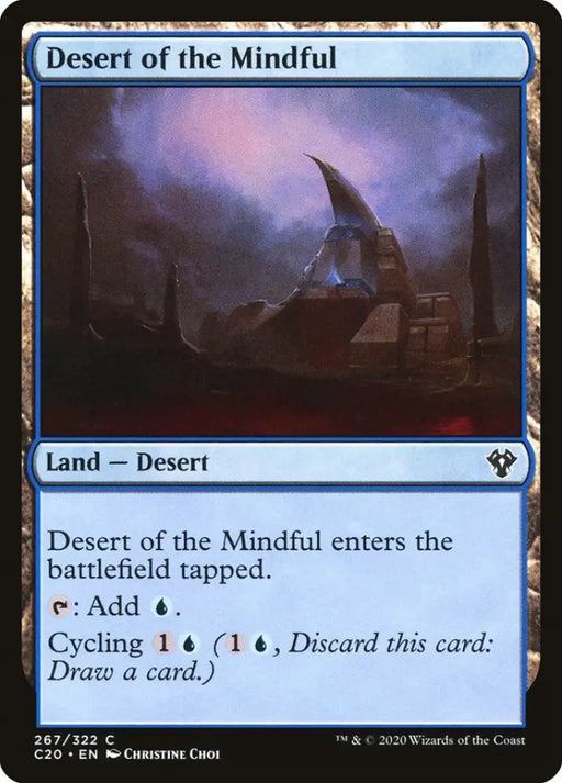 Desert of the Mindful [Commander 2020] - MTG Single