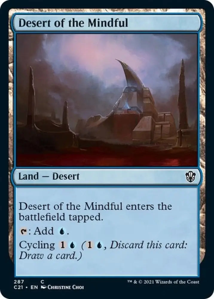 Desert of the Mindful [Commander 2021] - MTG Single