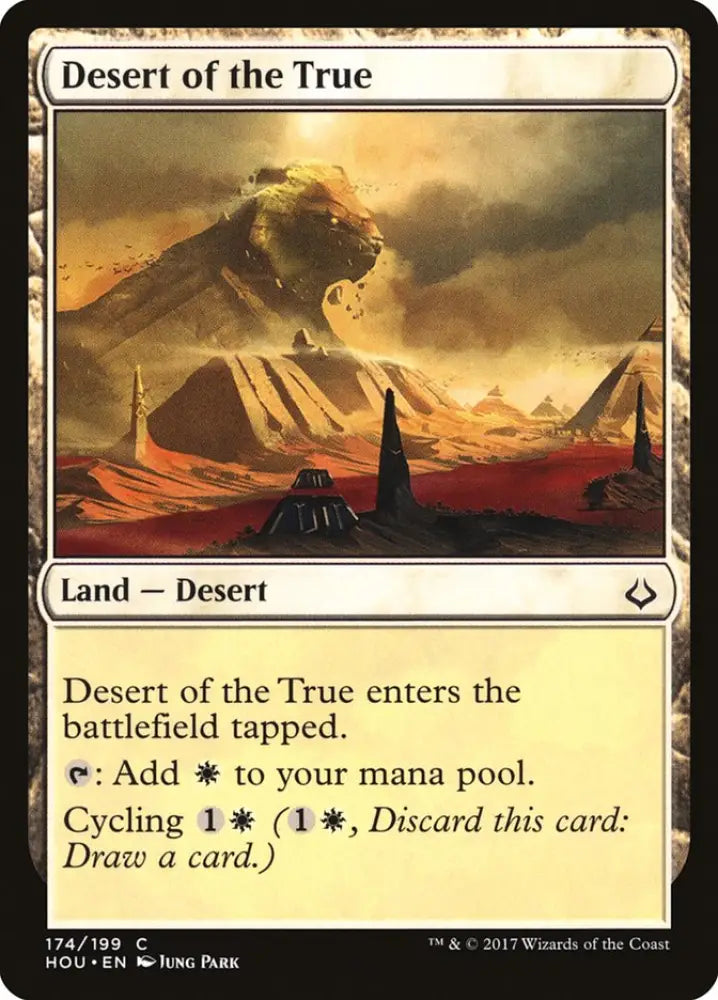 Desert of the True [Hour of Devastation] - MTG Single