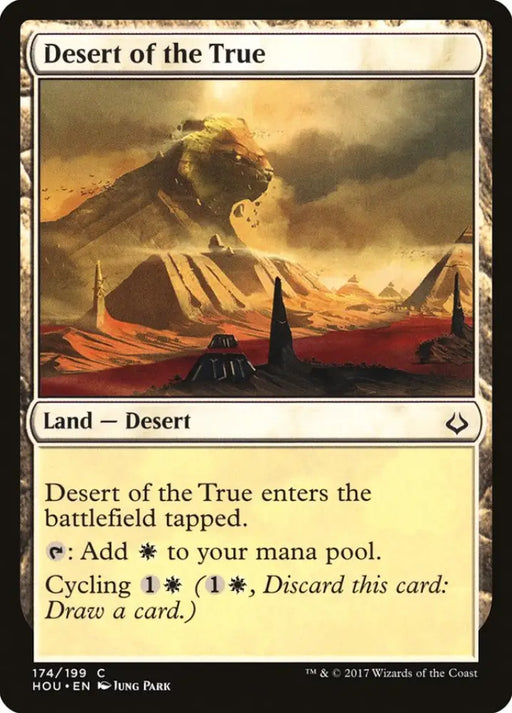 Desert of the True [Hour of Devastation] - MTG Single