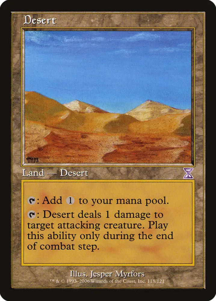 Desert [Time Spiral Timeshifted] - MTG Single