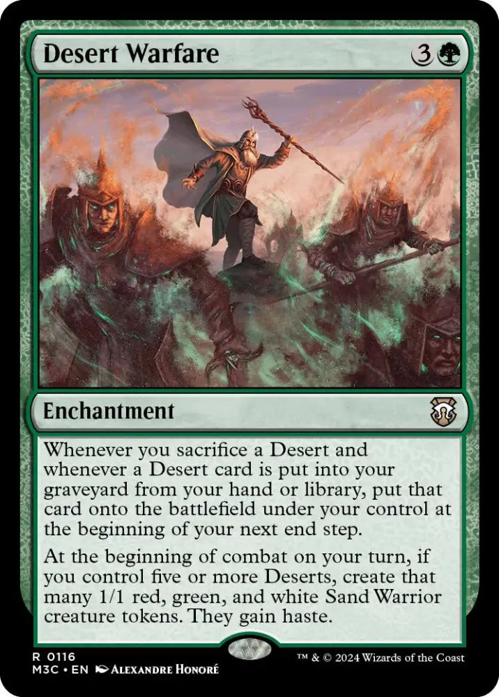 Desert Warfare [Modern Horizons 3 Commander] - MTG Single