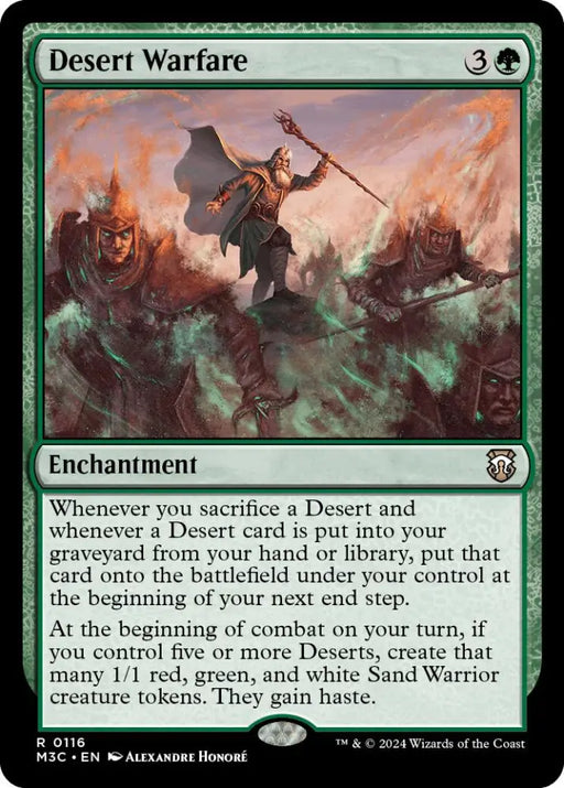 Desert Warfare [Modern Horizons 3 Commander] - MTG Single