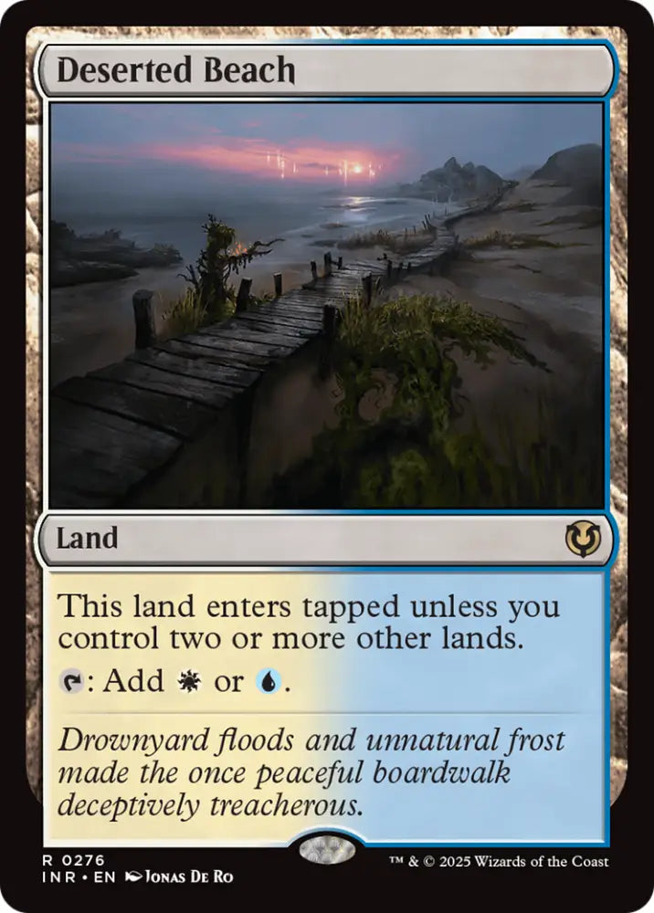 Deserted Beach [Innistrad Remastered] - MTG Single