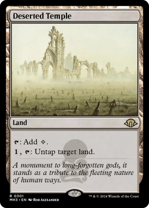 Deserted Temple [Modern Horizons 3] - MTG Single