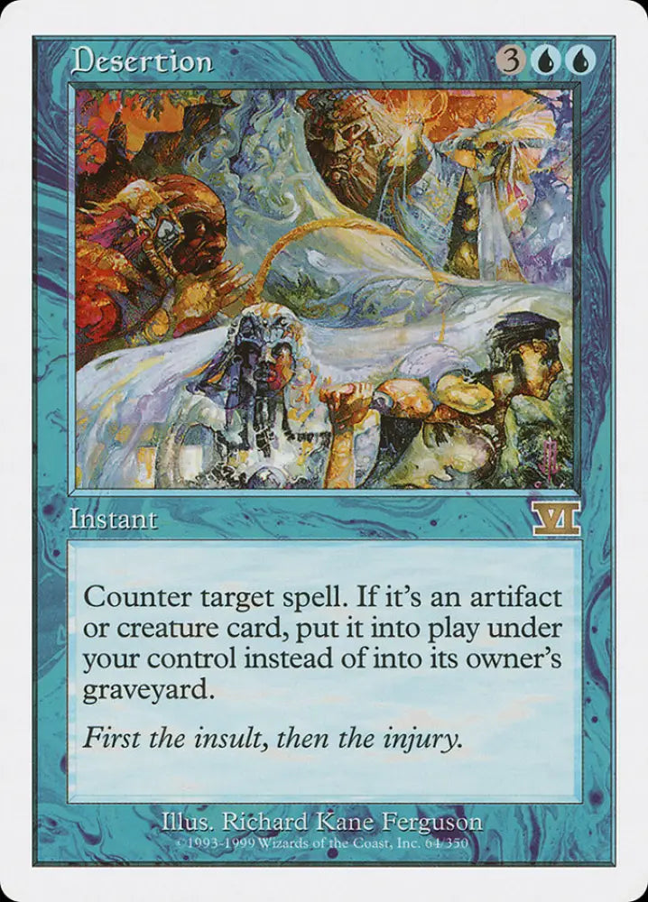 Desertion [Classic Sixth Edition] - MTG Single