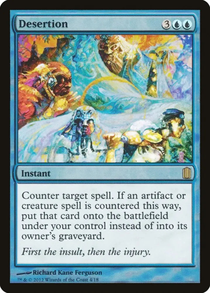 Desertion [Commander’s Arsenal] - MTG Single