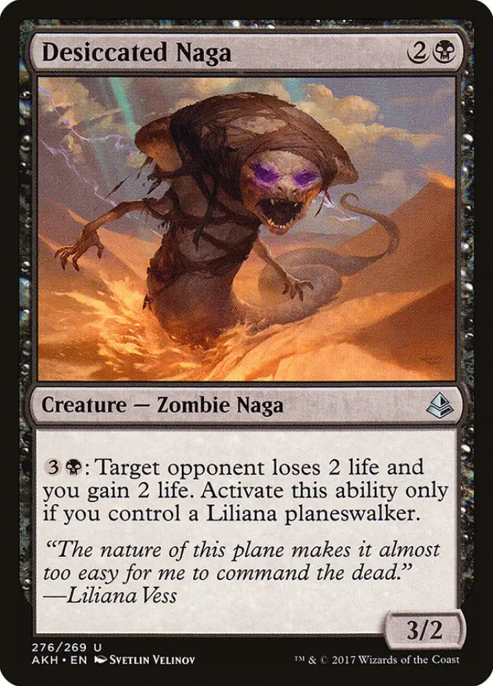 Desiccated Naga [Amonkhet] - MTG Single