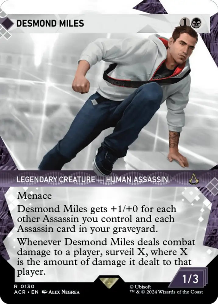 Desmond Miles (Showcase) [Assassin’s Creed] - MTG Single