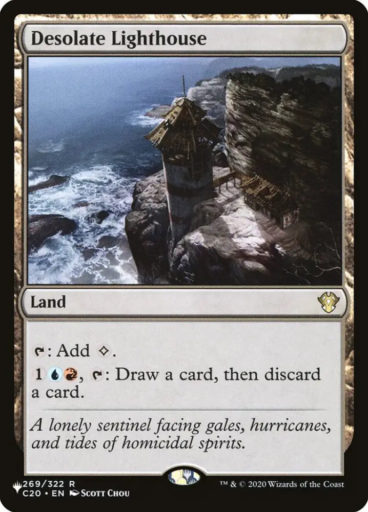 Desolate Lighthouse [Secret Lair: Heads I Win Tails You Lose] - MTG Single