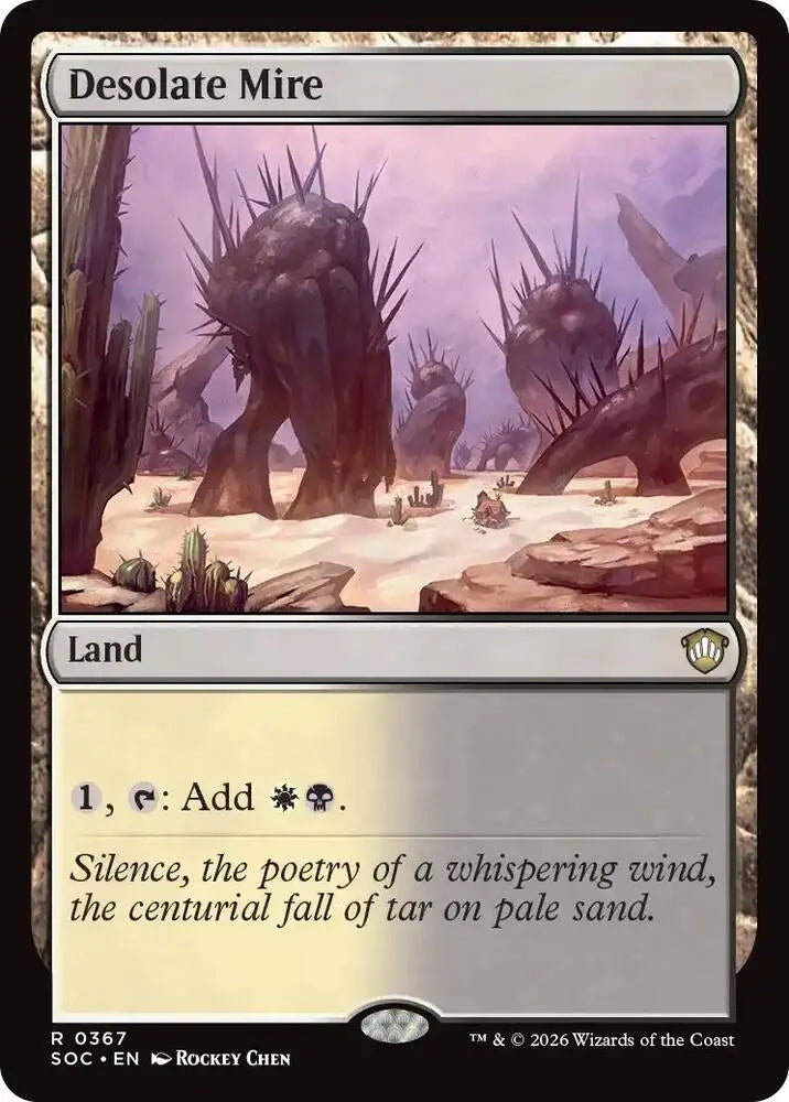 Desolate Mire (367) [Secrets of Strixhaven Commander]