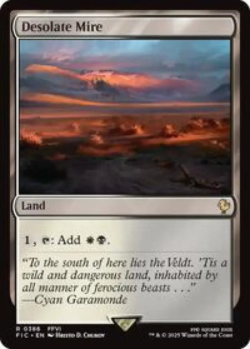 Desolate Mire (Surge Foil) (386) [Final Fantasy Commander]