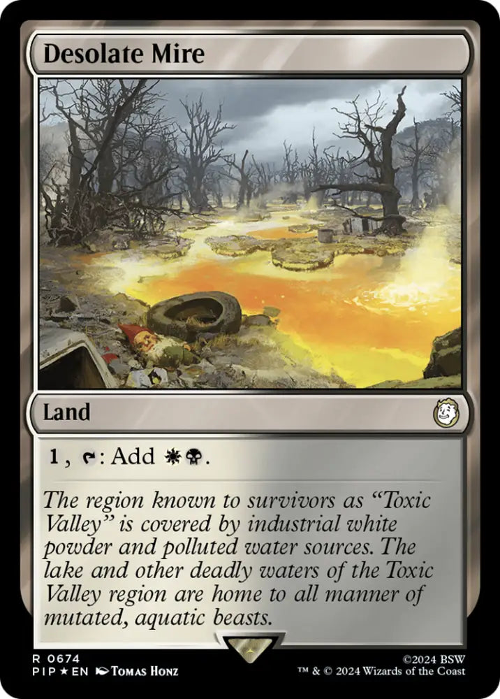 Desolate Mire (Surge Foil) [Fallout] - MTG Single