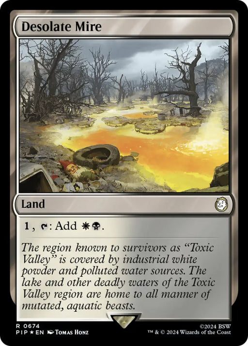 Desolate Mire (Surge Foil) [Fallout] - MTG Single