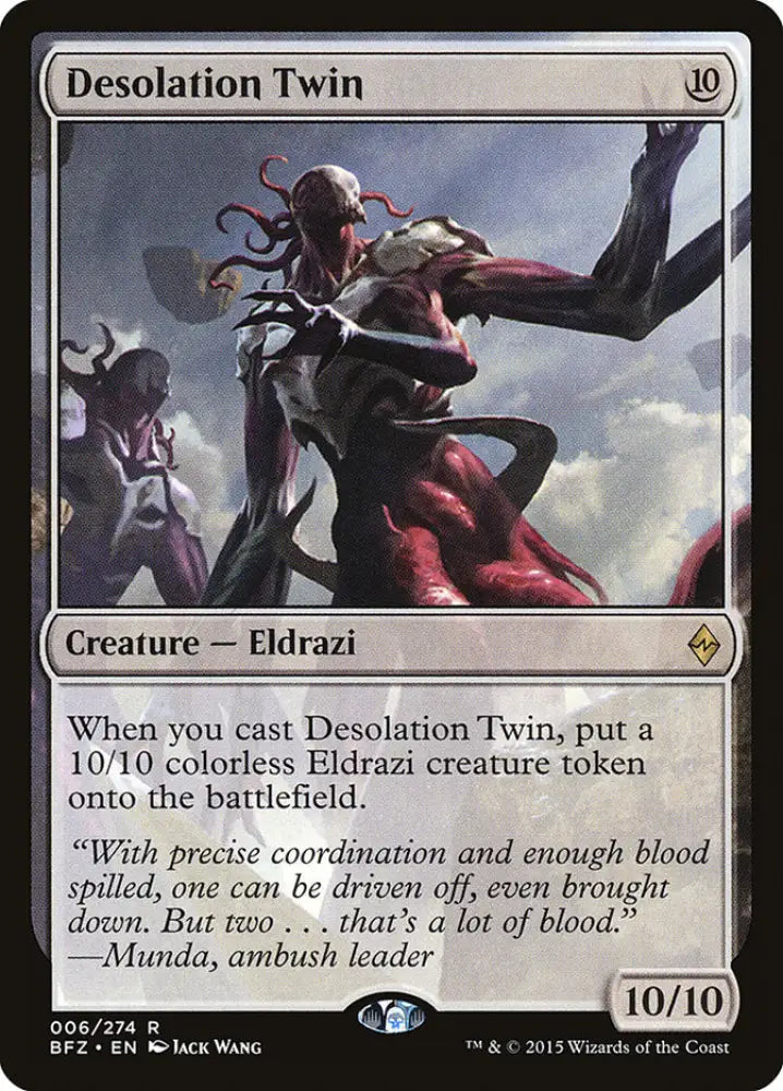 Desolation Twin [Battle for Zendikar] - MTG Single