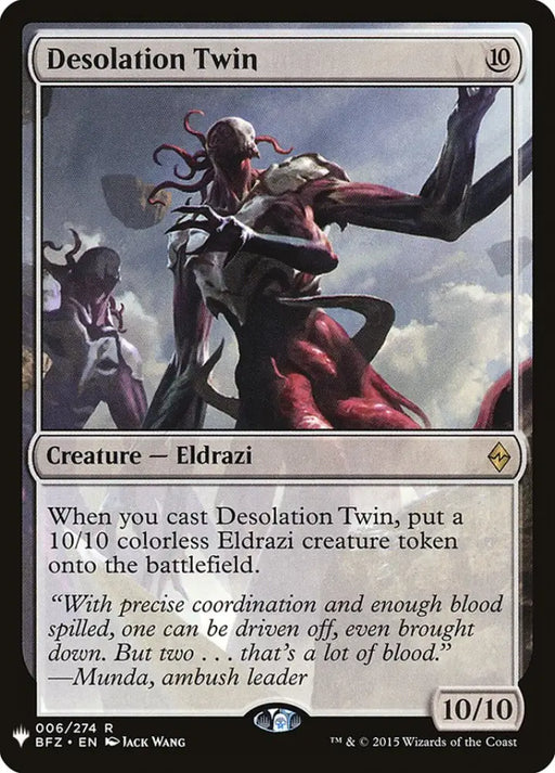 Desolation Twin [The List] - MTG Single