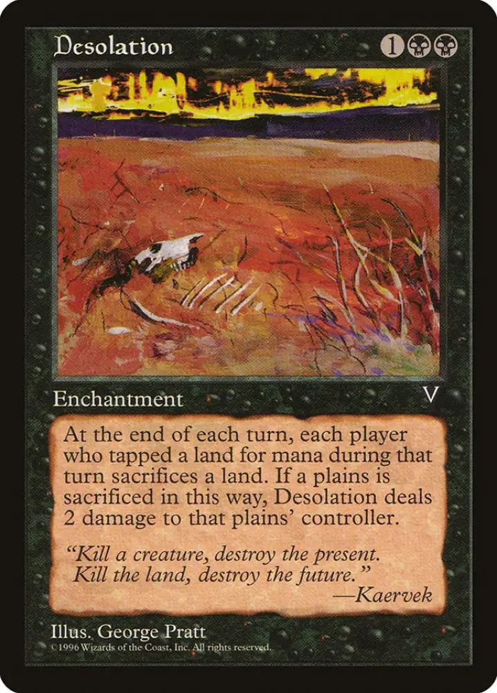 Desolation [Visions] - MTG Single