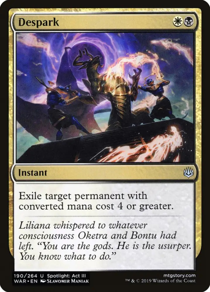 Despark [War of the Spark] - MTG Single