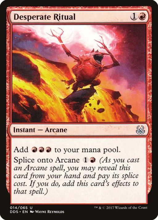 Desperate Ritual [Duel Decks: Mind vs. Might] - MTG Single