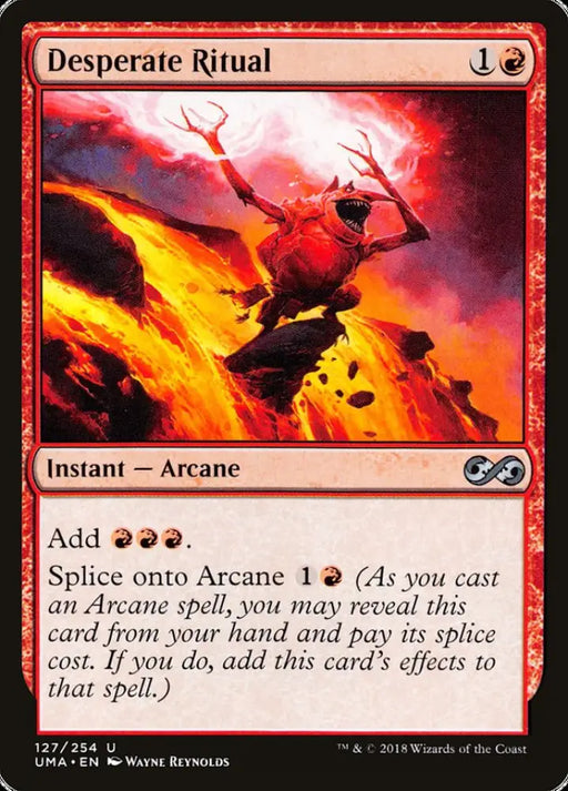 Desperate Ritual [Ultimate Masters] - MTG Single