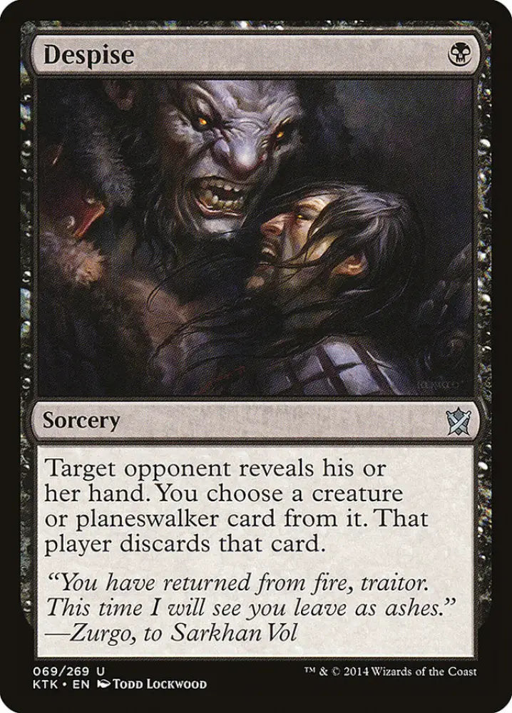 Despise [Khans of Tarkir] - MTG Single