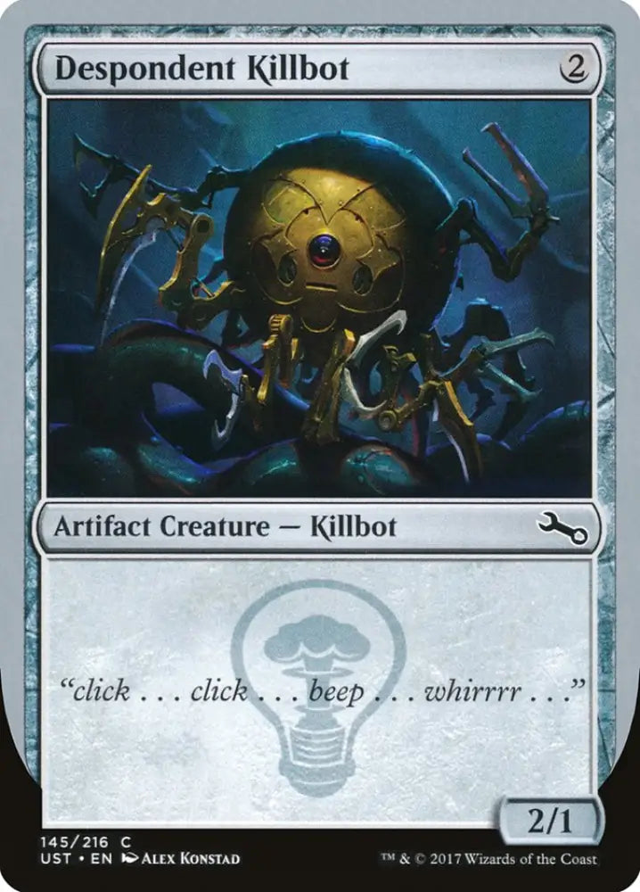 Despondent Killbot [Unstable] - MTG Single