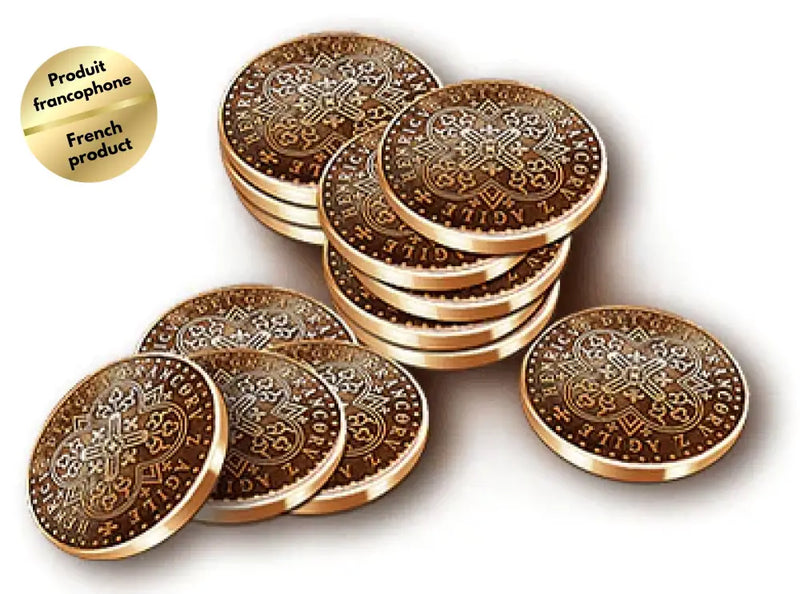 Destinies Metal Coins - Board Games