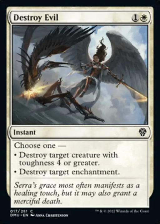 Destroy Evil [Dominaria United] - MTG Single