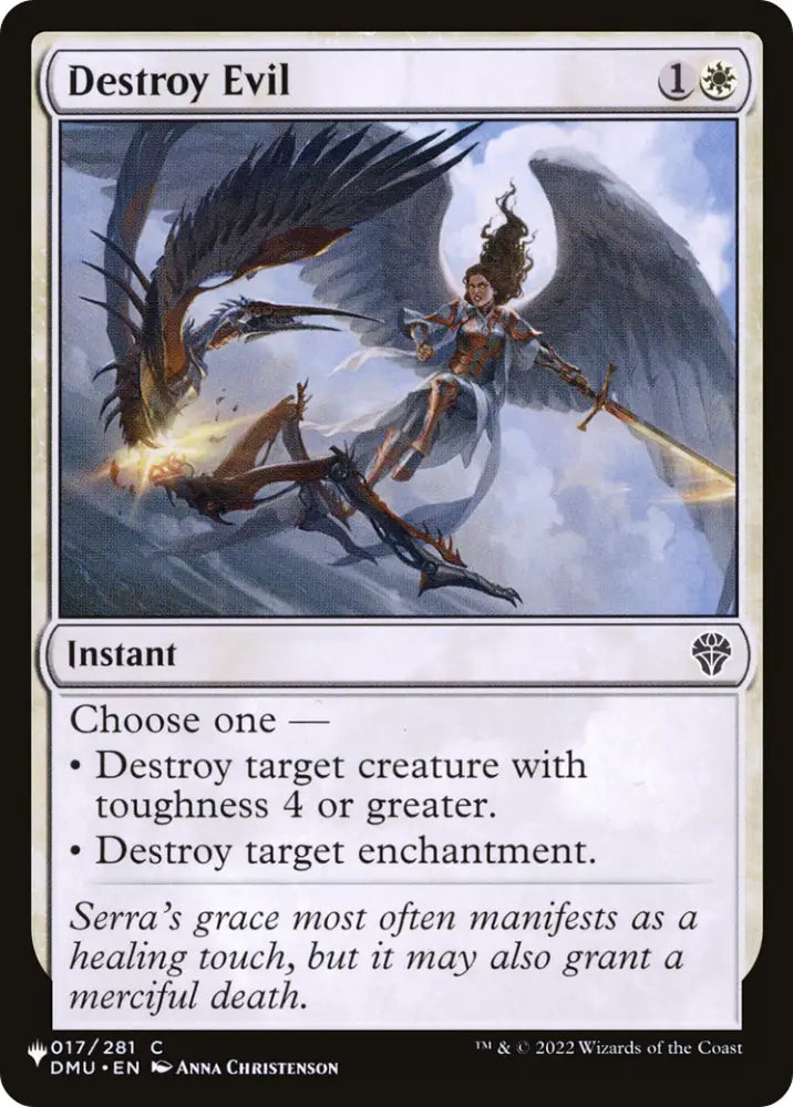 Destroy Evil [The List] - MTG Single