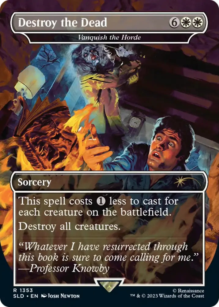 Destroy the Dead - Vanquish the Horde [Secret Lair Drop Series] - MTG Single