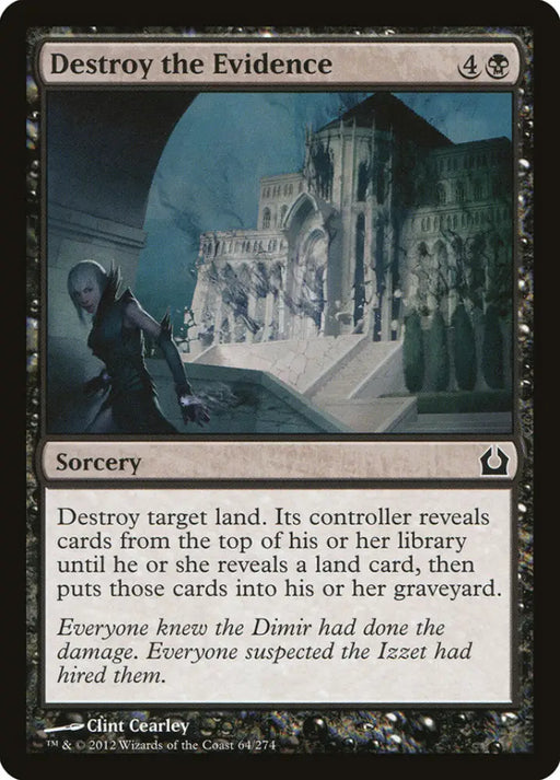 Destroy the Evidence [Return to Ravnica] - MTG Single