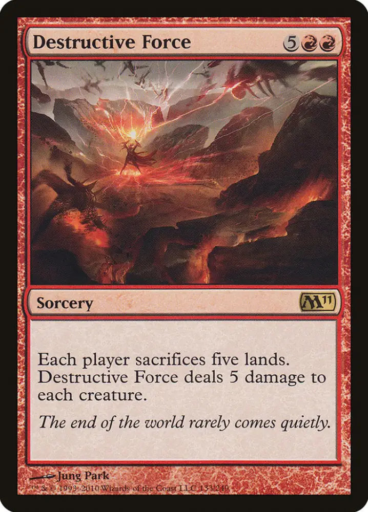 Destructive Force [Magic 2011] - MTG Single