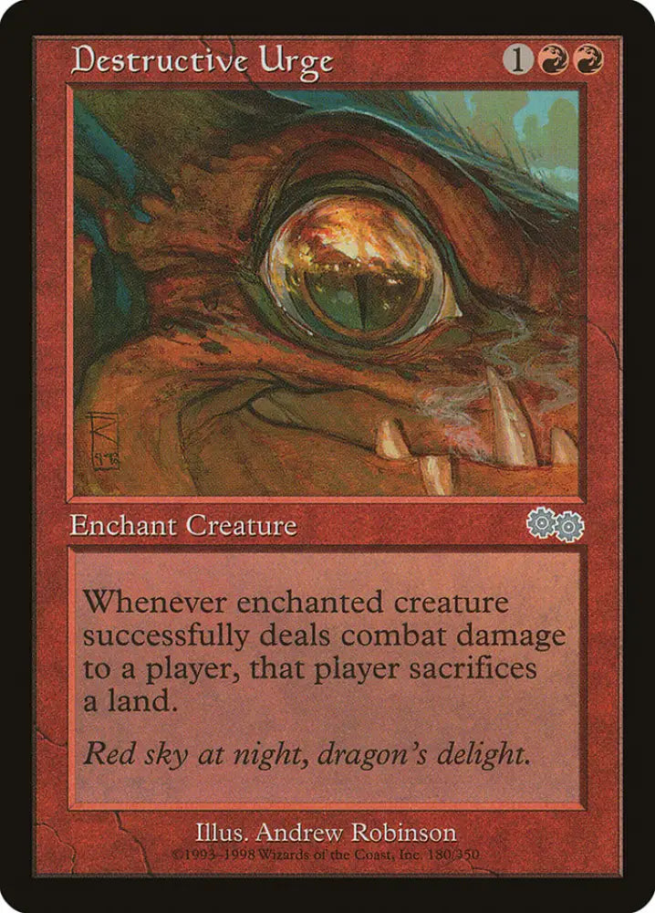 Destructive Urge [Urza’s Saga] - MTG Single