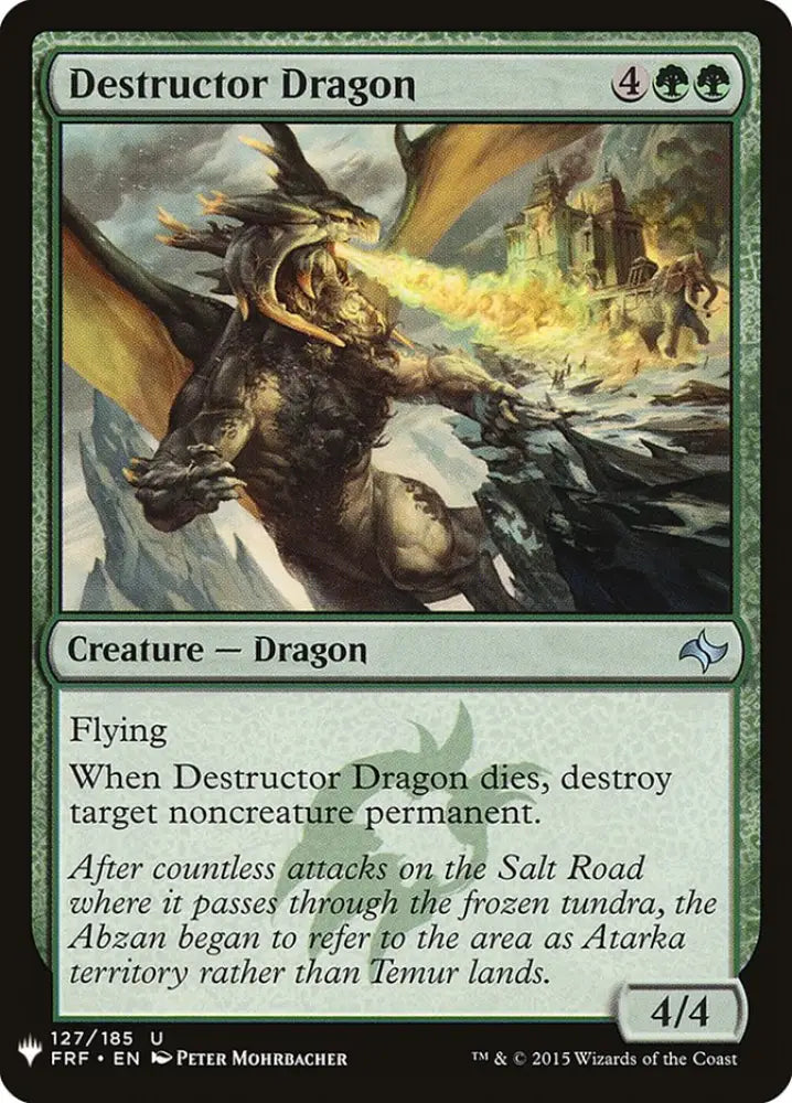 Destructor Dragon [Mystery Booster] - MTG Single