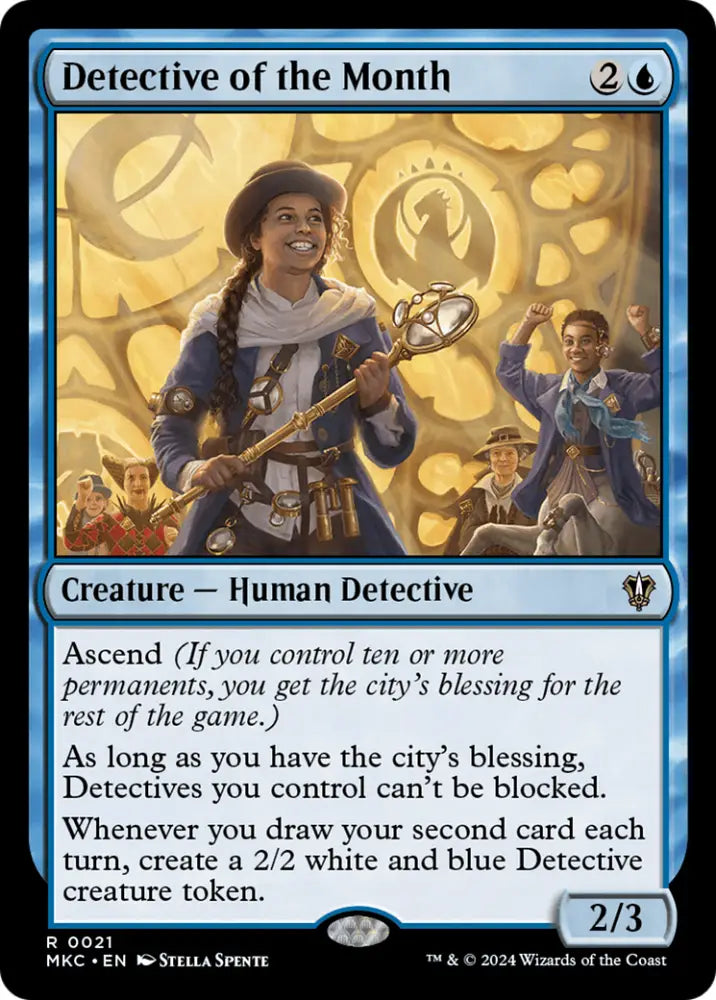 Detective of the Month [Murders at Karlov Manor Commander] - MTG Single