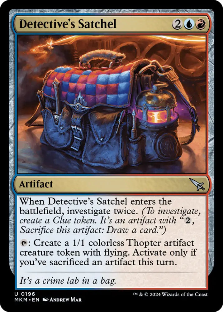 Detective’s Satchel [Murders at Karlov Manor] - MTG Single