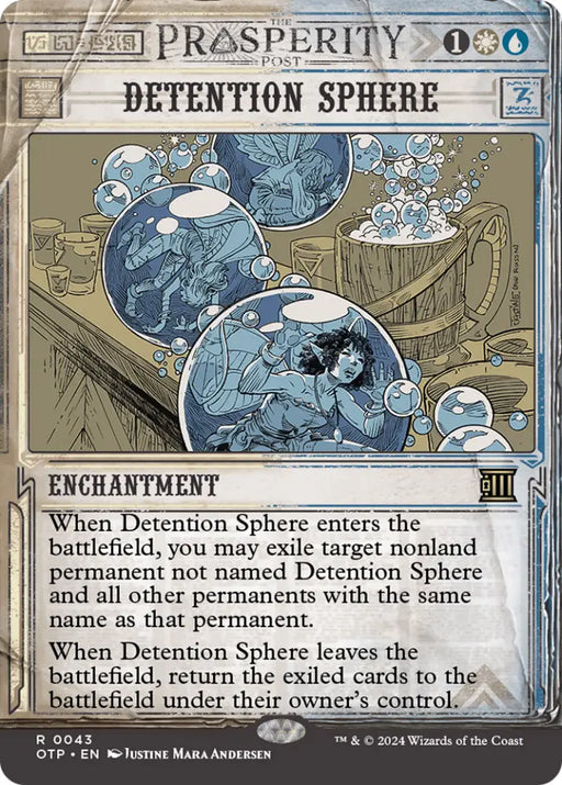 Detention Sphere [Outlaws of Thunder Junction: Breaking News] - MTG Single