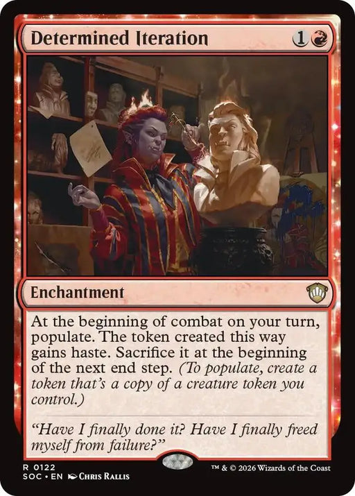 Determined Iteration (122) [Secrets of Strixhaven Commander]