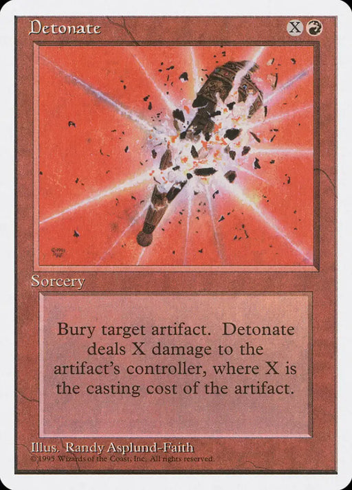 Detonate [Fourth Edition] - MTG Single