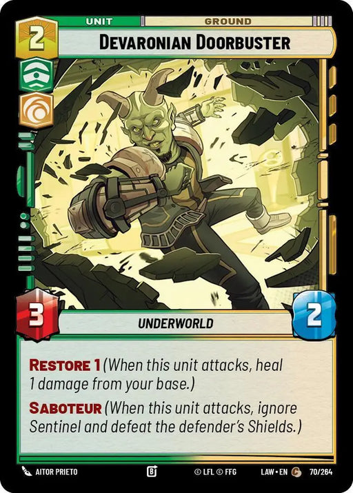Devaronian Doorbuster (70/264) [A Lawless Time]