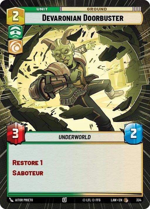 Devaronian Doorbuster (Hyperspace) (334) [A Lawless Time]