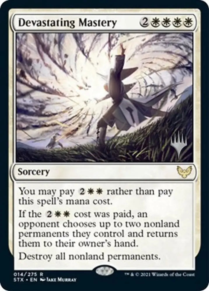 Devastating Mastery (Promo Pack) [Strixhaven: School of Mages Promos] - MTG Single