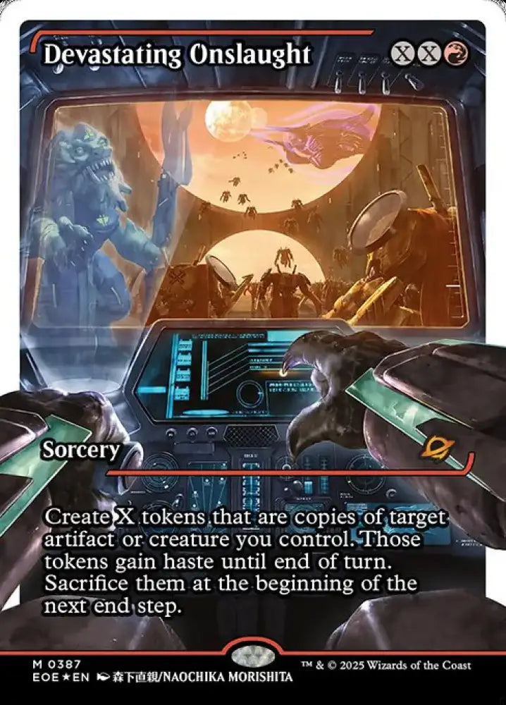 Devastating Onslaught (387) [Edge of Eternities]
