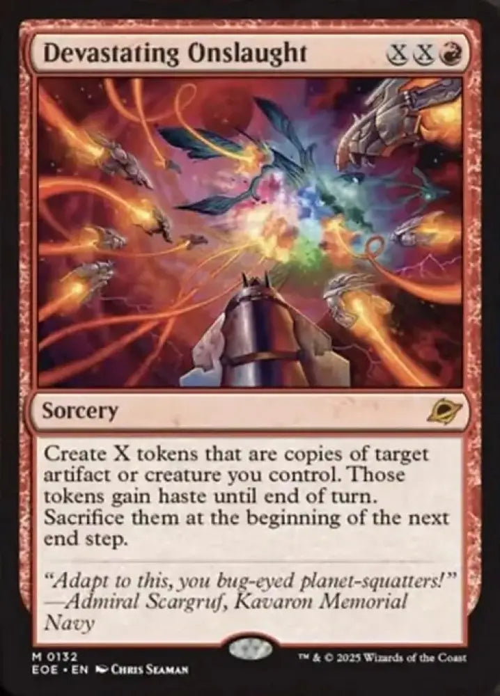 Devastating Onslaught (132) [Edge of Eternities]