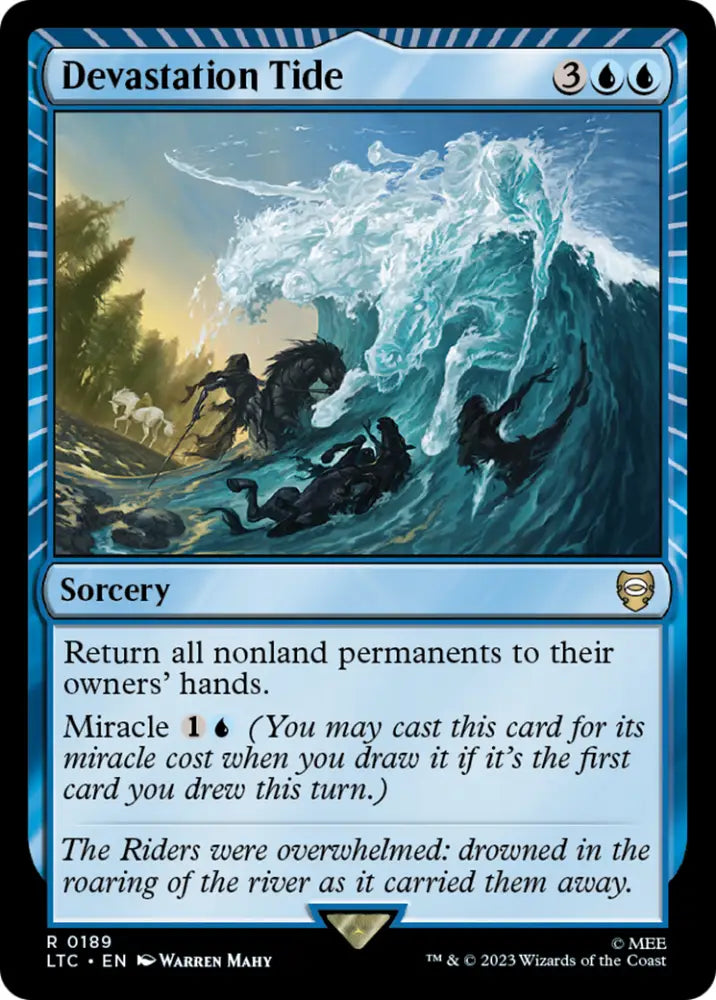 Devastation Tide [The Lord of the Rings: Tales of Middle-Earth Commander] - MTG Single