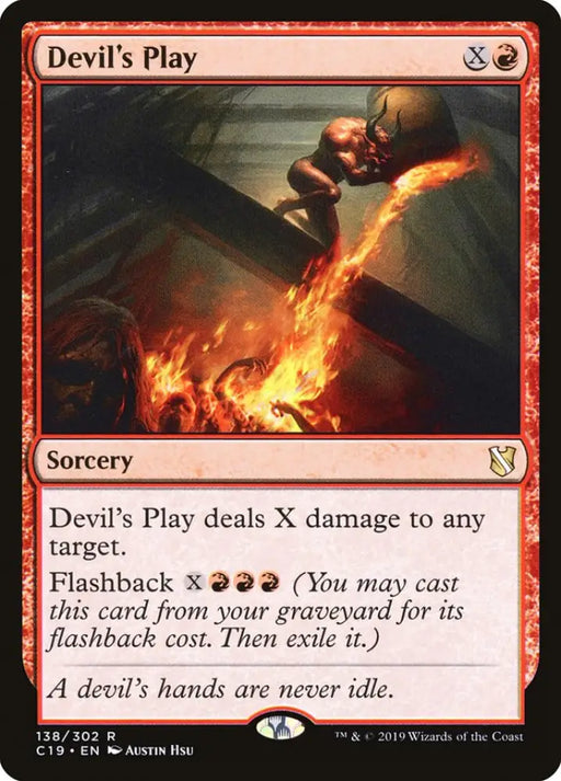Devil’s Play [Commander 2019] - MTG Single