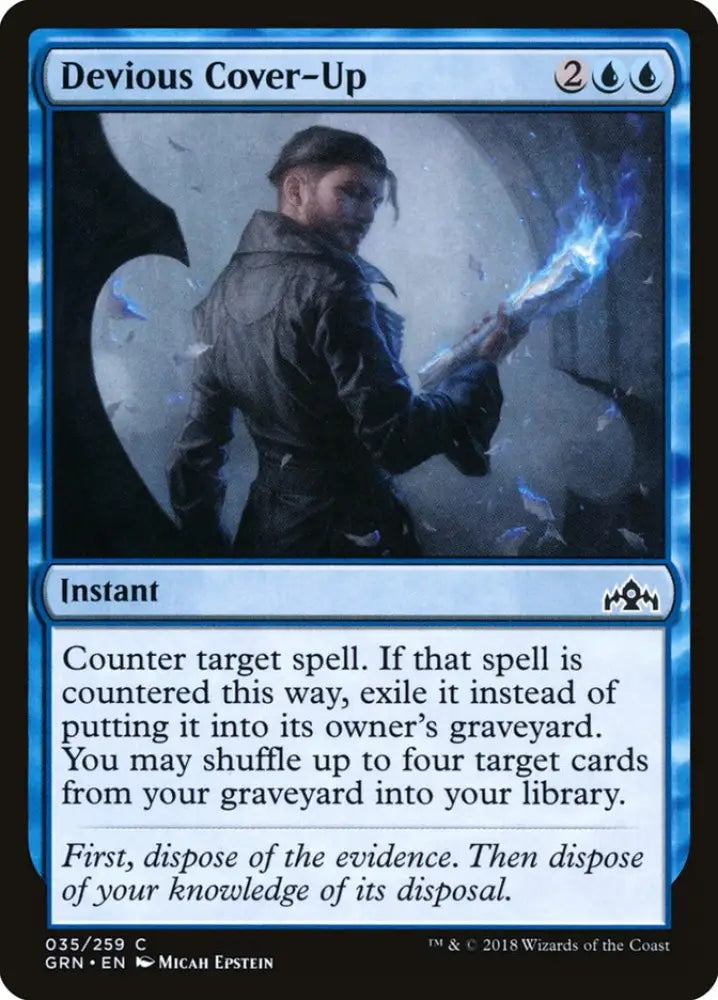 Devious Cover-Up [Guilds of Ravnica] - MTG Single
