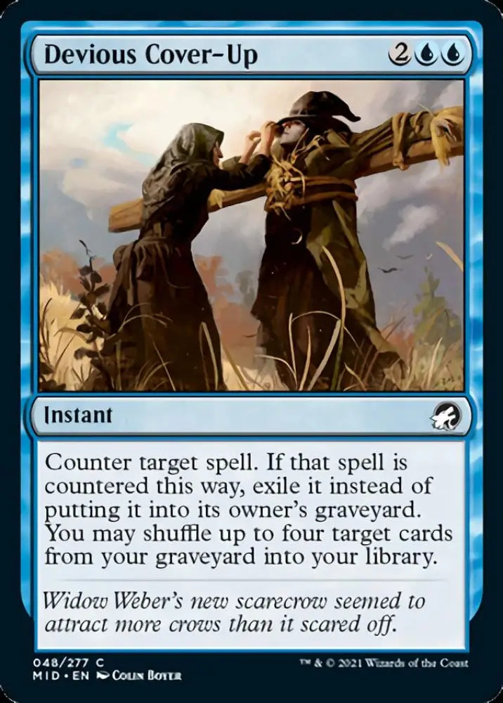 Devious Cover-Up [Innistrad: Midnight Hunt] - MTG Single